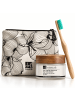 Dr. Botanicals 3-tlg. Reiseset: Kosmetiktasche, Zahnbürste & Nachtcreme Grüner Tee 60 ml