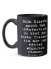 Mr. & Mrs. Panda Kaffeetasse Spruch Trainer Unterschied mit Spruch in Schwarz