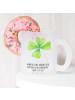 Mr. & Mrs. Panda Kaffeetasse Blume Kleeblatt mit Spruch in Transparent