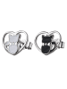 schmuck23 Silber Ohrringe 925 Katze 0,7 cm x 0,8 cm