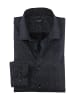 OLYMP  Knopfleisten Langarmshirt für Herren in schwarz