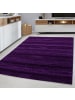 KADIMA DESIGN Teppich Kurzflor Uni-Design Polypropylen Wohnzimmer in Violett
