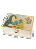 Mr. & Mrs. Panda Tee Organizer Pinguin Buch Design mit Spruch in Weiß