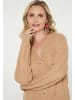 VIRITA Women Cardigan in Camel