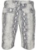 Urban Classics Short in offwhite snake