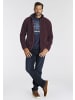 Man's World Fleecejacke in burgund