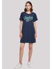 F4NT4STIC T-Shirt Dress Honolulu in lightnavy