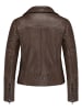 REPUBLIX Lederjacke KYANA in Dunkelbraun