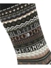 Burlington Socken Snow Isle in Black