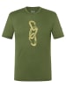 super.natural Merino T-Shirt CARABINERI in grün