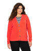 Ulla Popken Cardigan in hibiskusrot