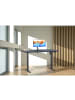 ebuy24 Schreibtisch LonaE 140x50x71-120cm Anthrazit 140 x 50 cm