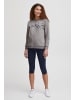 Oxmo Sweatshirt OXColeen in Grau