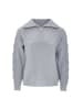 Bridgeport Strickpullover in Grau Melange