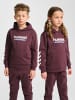 Hummel Kapuzenpullover Hmljr Logo Lebensstil Kinder in VINEYARD WINE