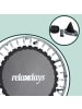relaxdays Trampolin in Schwarz - Ø 95 cm