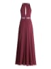 Vera Mont Abendkleid mit Spitze in Wild Ruby