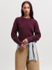 JJXX Strickpullover in Winetasting