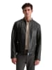 Marc O'Polo Lederjacke im Biker-Style regular in Schwarz