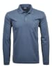 Ragman Softknit-Polo langarm in Blau