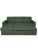 ebuy24 Schlafsofa Odin Grün 230 x 151 cm