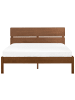 Beliani 8-tlg Doppelbett BOISSET in Braun