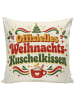 Mr. & Mrs. Panda Kissen 40x40 Tasse retro Design mit Spruch in Weiß