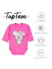 TupTam Unisex Langarm Body mit Aufdruck Spruch 5er Pack in rosa
