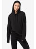 super.natural Merino Hoodie in schwarz