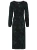Bruno Banani Jerseykleid in petrol-gemustert