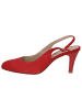 Caprice Slingpumps in RED SUEDE