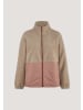 Hessnatur Wollfleece Jacke in sand