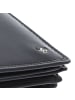 Golden Head Polo Geldbörse RFID Schutz Leder 13 cm schwarz