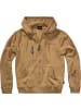 Brandit Jacke "Tactical Sweat Jacket" in Braun