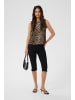 Kaffe Ärmellose Bluse KAjessica Regular fit in Black/Brown Leopard