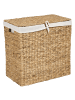 Beliani Wäschekorb LANGSON in /Beige - (W) 30 x (H) 50 x (L) 50 cm