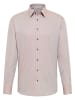 Eterna Langarm Business Hemd für Herren in beige