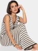 SASSYCLASSY Strickhose mit geradem Bein in Offwhite