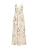 Vera Mont Abendkleid mit Muster in Cream/Rosé