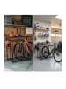 relaxdays Fahrradständer in Schwarz  - (B)91 x (H)103,5 x (T)55 cm