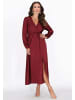 faina Women Dress in burgundy