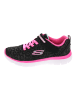 Skechers Sneaker Low in Schwarz/Pink