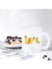 Mr. & Mrs. Panda Teetasse aus Glas Raupe Schmetterling ohne Spruch in Transparent