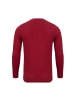 Haasis Bodywear Longsleeve V-Ausschnitt in weinrot