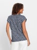 WITT WEIDEN Print-Shirt in marine-ecru-bedruckt