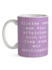 Mr. & Mrs. Panda Keramikbecher Spruch Im Team zuMenschmenarbeiten m... in Lavendeltraum
