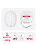 ABUS Fahrradhelm HUD-Y in pure white