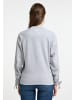 DreiMaster Maritim Sweatshirt in Hellgrau Melange