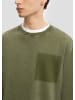 QS Sweatshirt in 7929_olivgrün