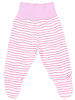 TupTam Baby Mädchen Strampelhose mit Fuß 3er Pack in rosa